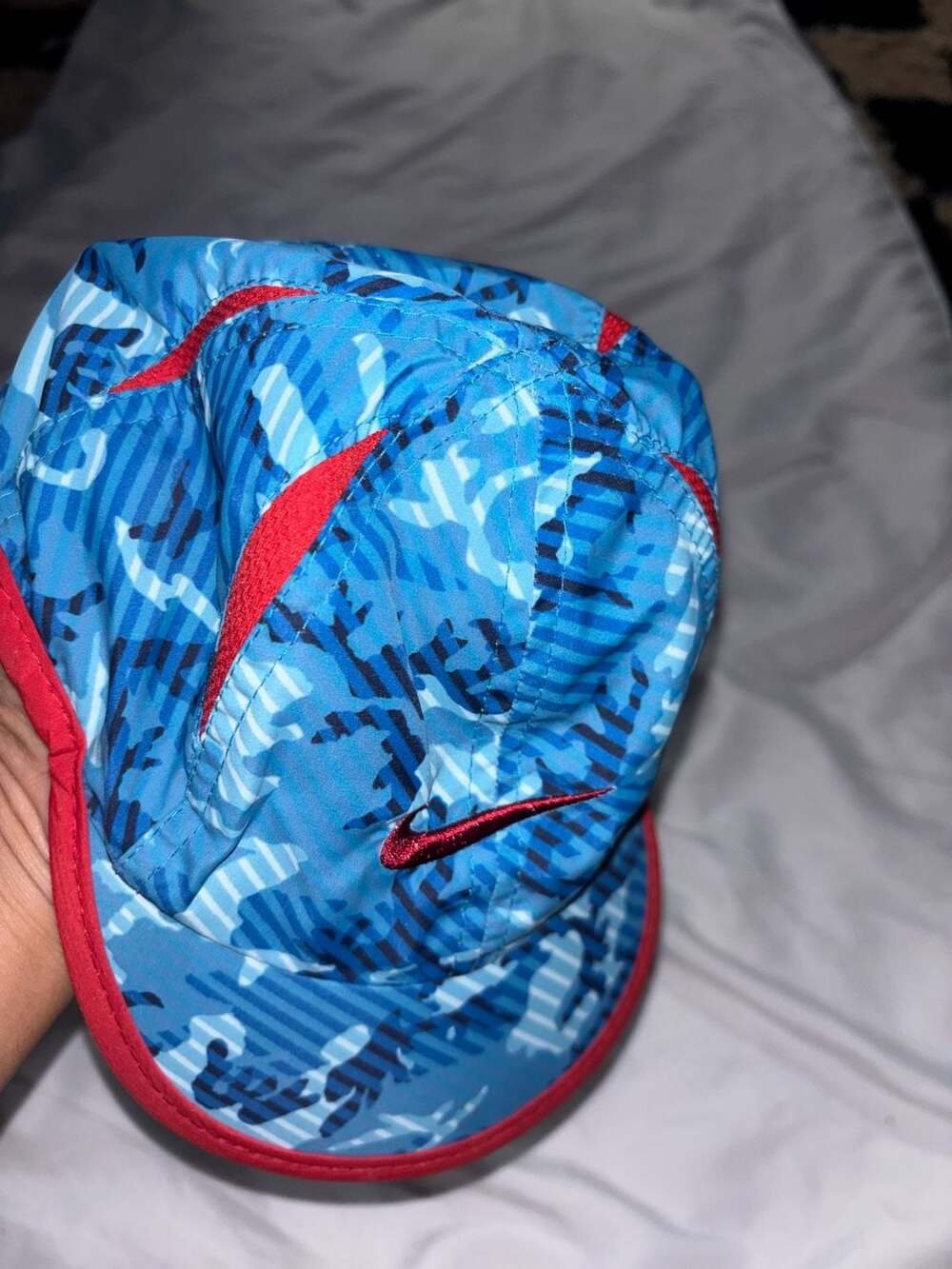 Nike Dri-FIT Infant Blue Camo Hat Cap